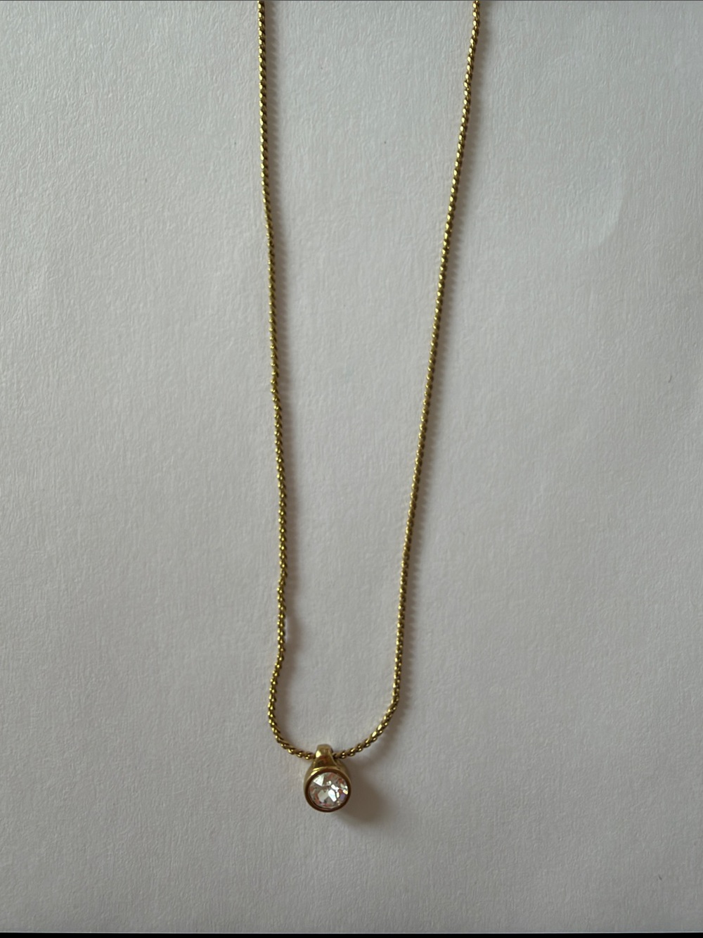 Caroline Néron Necklace with Clear Crystal
